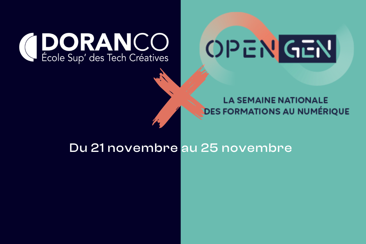 Doranco X OpenGen | Semaine Webinars parcours du numérique